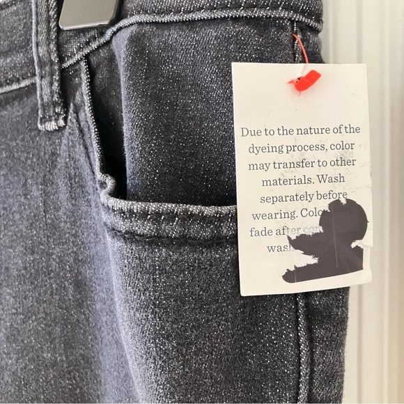 🐱 NWT Cat & Jack Girl’s Ultimate Stretch Distressed Tapered Black Jeans (14) - Picture 5 of 6